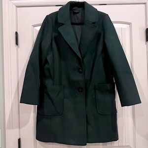 Hunter Green Peacoat